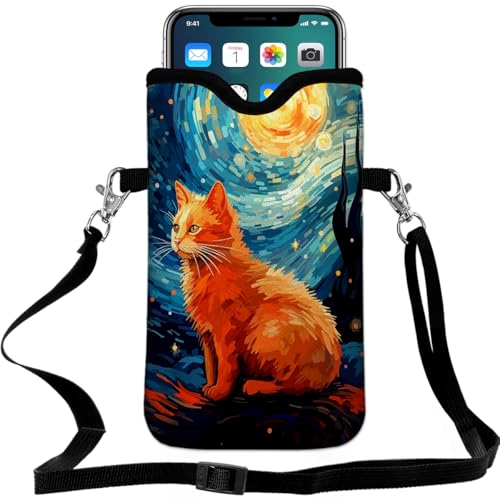 Galaxy Cat Oil Painting