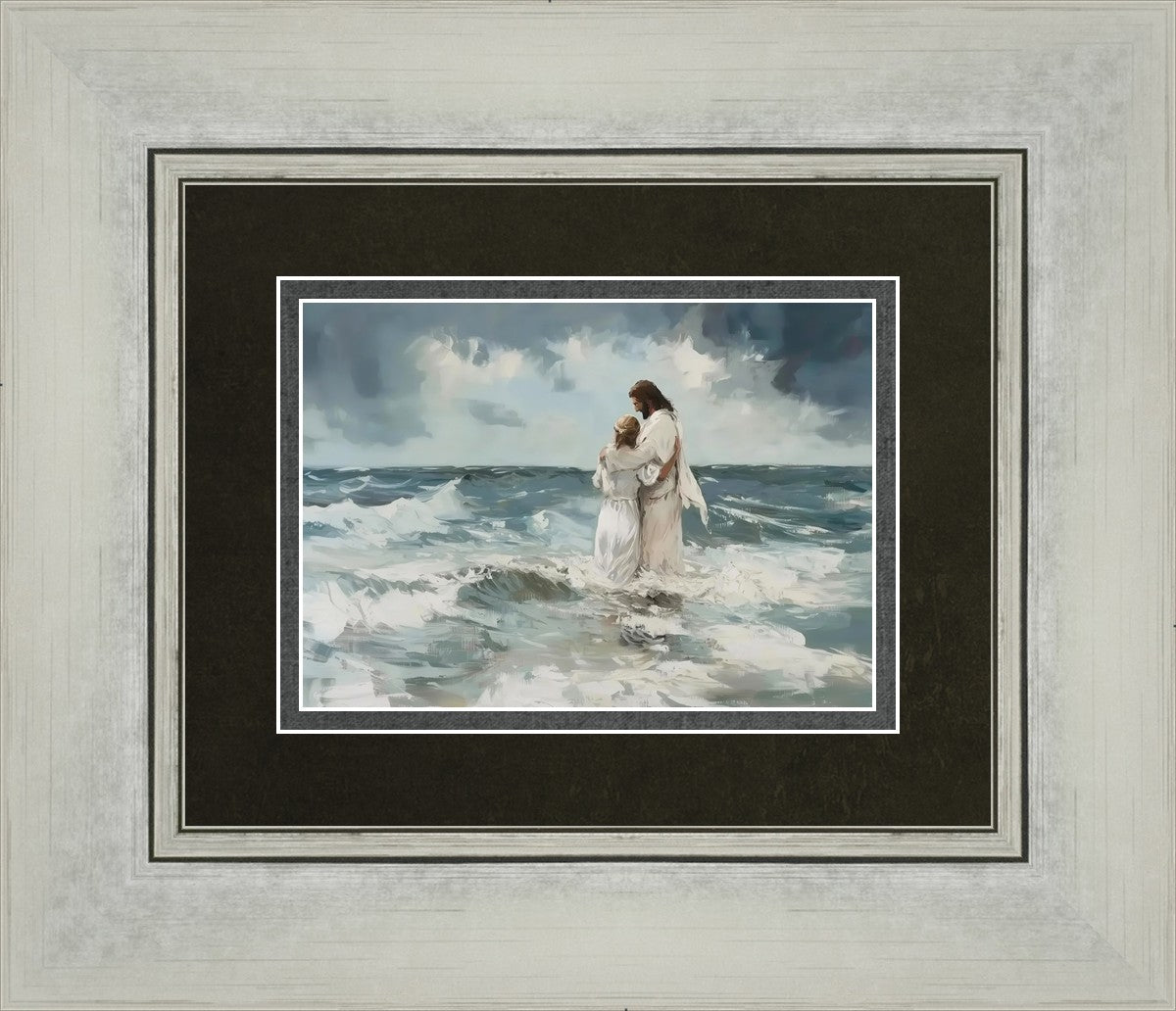 Be Still By Gabriel Heaton - Inspirational Christian Wall Art for Home & Office Decor - Perfect for Living Room, Bedroom, or Gift