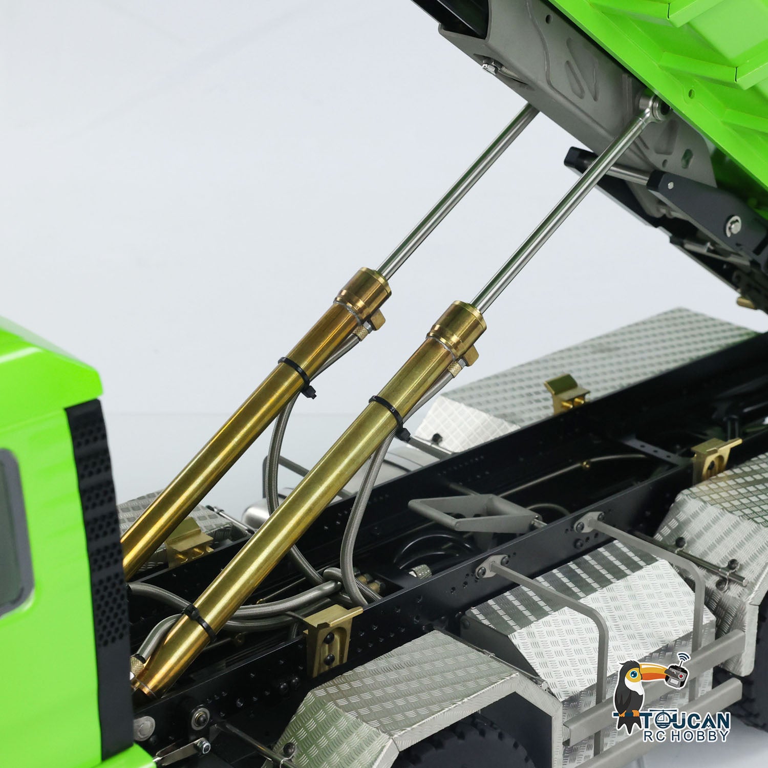 1/14 Scale LESU TGS RC Hydraulic Dump Truck - 8x8 Metal Chassis, Differential Lock, EDS Axles & 2-Speed Gearbox - Remote Control Construction Vehicle for Adults & Kids - Perfect for Construction Site Play, Off-Road Adventure & Collectors