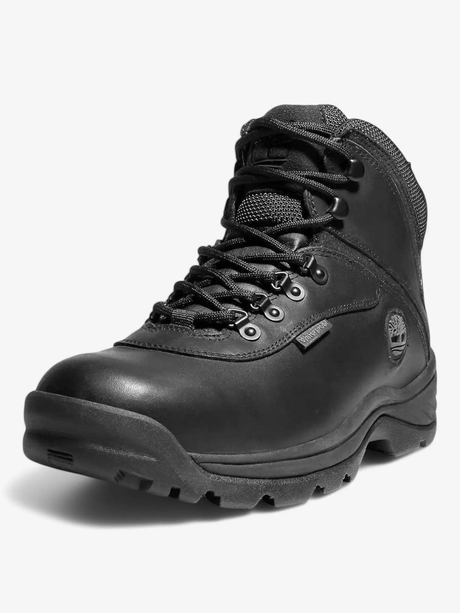 Timberland White Ledge Waterproof Hiking Boots for Men - Black | All-Terrain Outdoor Adventure & Work Boots for Hiking, Camping & Construction