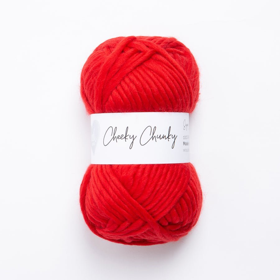 Cheeky Chunky Yarn Cones for Knitting & Crocheting - Soft & Durable DIY Craft Supplies (Limited Stock) - Perfect for Handmade Scarves, Blankets & Home Decor