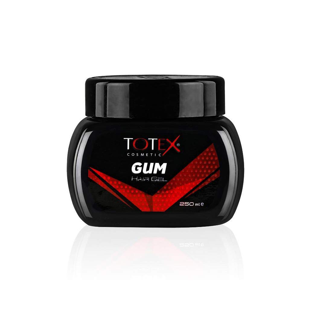 Totex Ultra Strong Hair Styling Gum Gel - Edge Control for Men & Women (250ml) | Perfect for Sleek Hairstyles, Frizz Control & All-Day Hold