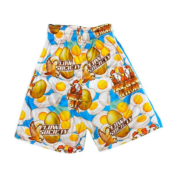 Rise, Shine & Flow Boys' Athletic Shorts - Breathable Quick-Dry Workout Shorts for Running, Basketball & Gym Training