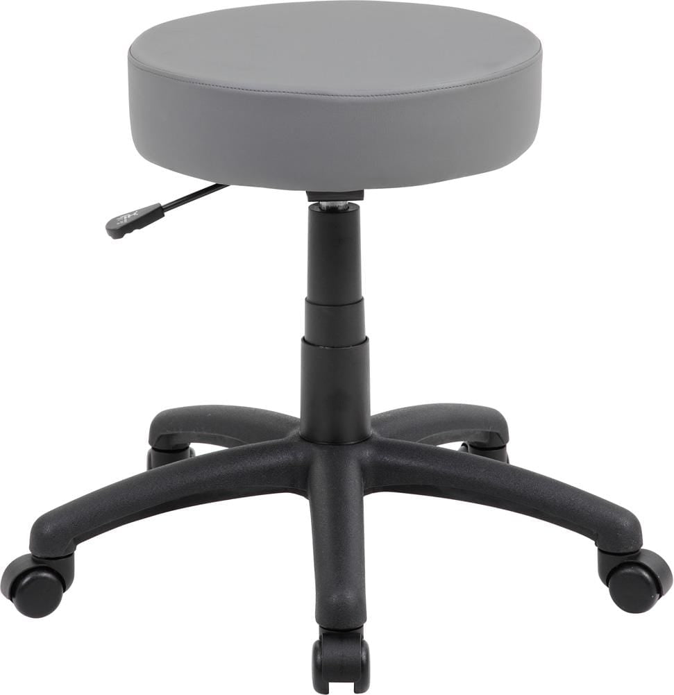 Boss The DOT Stool [B210 BK] - Modern Bar Stool for Kitchen Island, Dining Counter & Home Decor - Adjustable Height & Sleek Black Design