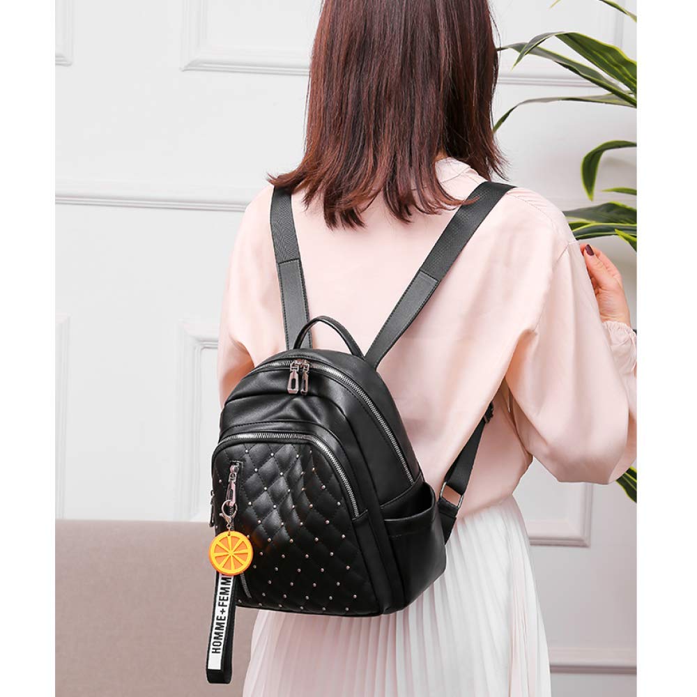 Stylish Studded Backpack for Women - 30 × 25 × 11cm Travel Bag - Perfect for Work, School & Weekend Adventures