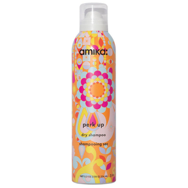 Amika Perk Up Dry Shampoo for Oily Hair - Volumizing & Refreshing Spray - Vegan & Cruelty-Free Hair Care - Perfect for Travel, Gym & Busy Mornings