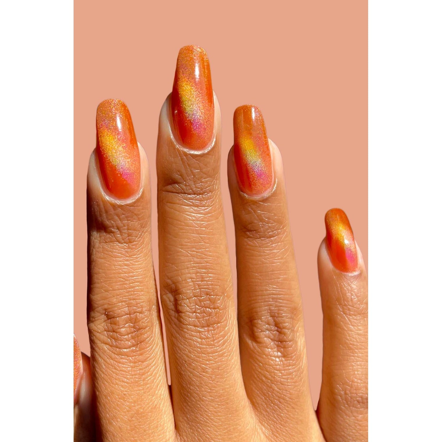 Cirque Colors Aperol Spritz Nail Polish - 0.37 oz Long-Lasting Vegan Nail Lacquer for Manicure & Pedicure | Perfect for Summer Nails, Parties & Special Occasions