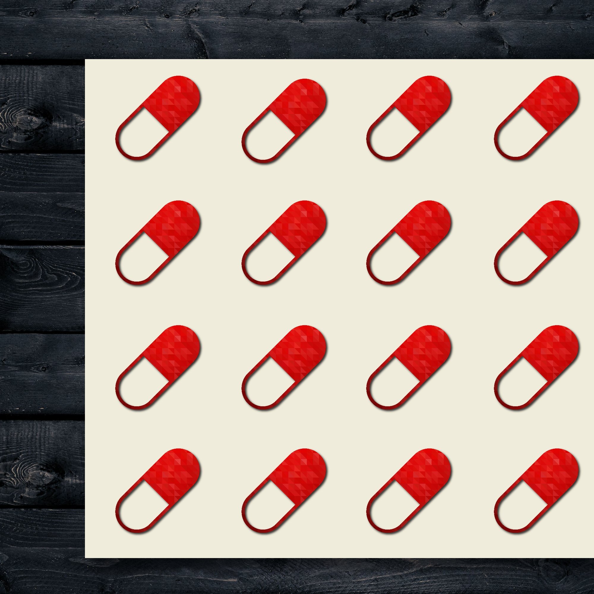 Premium Capsule Pill Medicine Stickers - 30 Pack 1.5 Inch Pharmacy-Themed Craft Stickers for Scrapbooking, DIY Projects, Party Decorations & Sealing - Perfect for Medical Students, Nurses & Healthcare Professionals (Item 1025691)