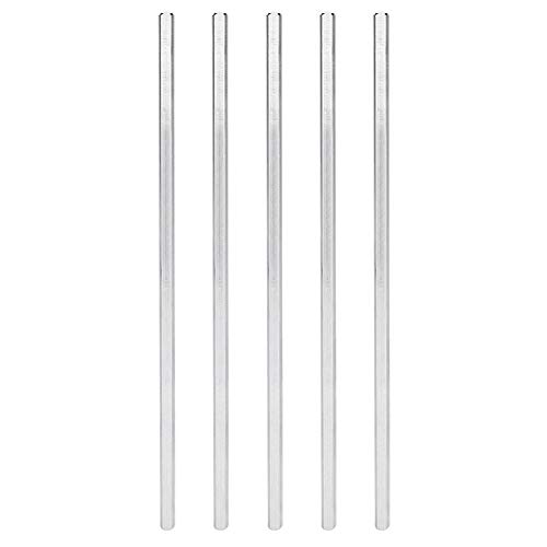 FTVOGUE 5pcs Stainless Steel D-Shaft DIY Robot Parts Φ6mm - Compatible with Gobilda, TETRIX, FTC, FRC, FIRST, WRO Robots | Industrial Robot Accessories for STEM Education, Robotics Competitions & DIY Projects