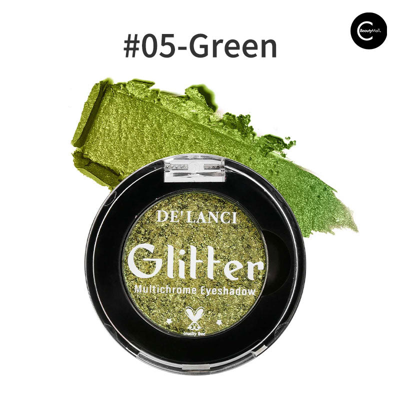 DE'LANCI Magnetic Single Eyeshadow - Long Lasting, Highly Pigmented, Easy to Apply - Perfect for Everyday Makeup & Professional Looks