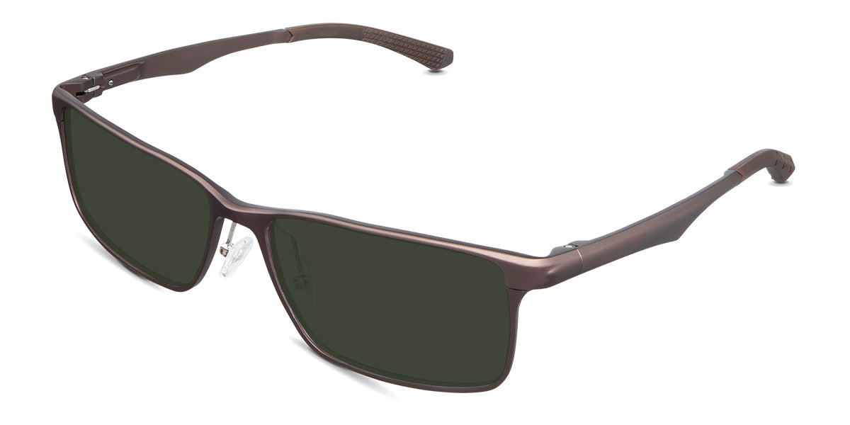 Briggs Men's Prescription Sunglasses - UV Protection, Polarized Lenses for Driving, Fishing & Outdoor Activities