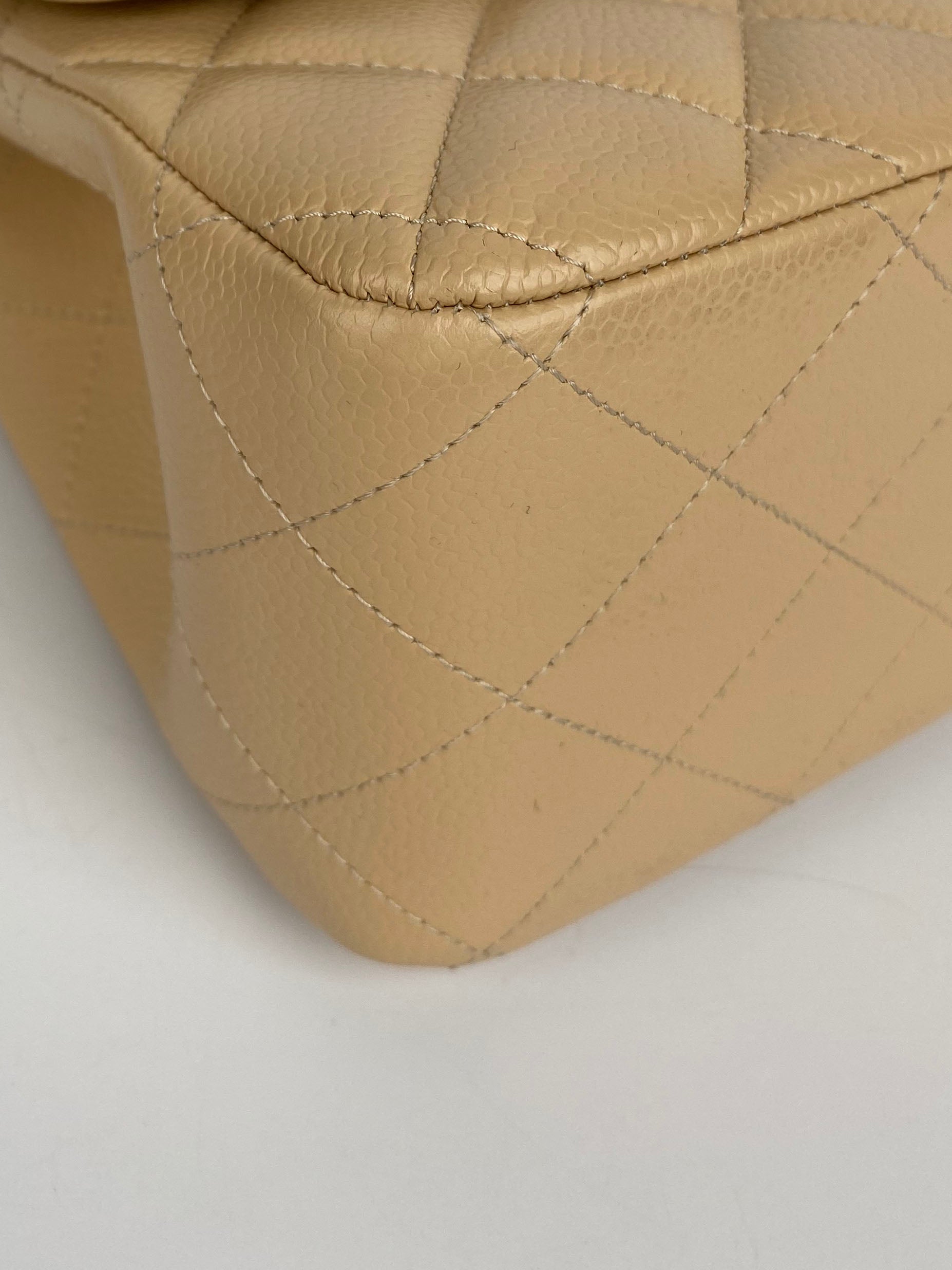Chanel Nude Jumbo Classic Flap Bag - Luxury Leather Shoulder Bag for Women | Perfect for Evening Events, Parties & Special Occasions
