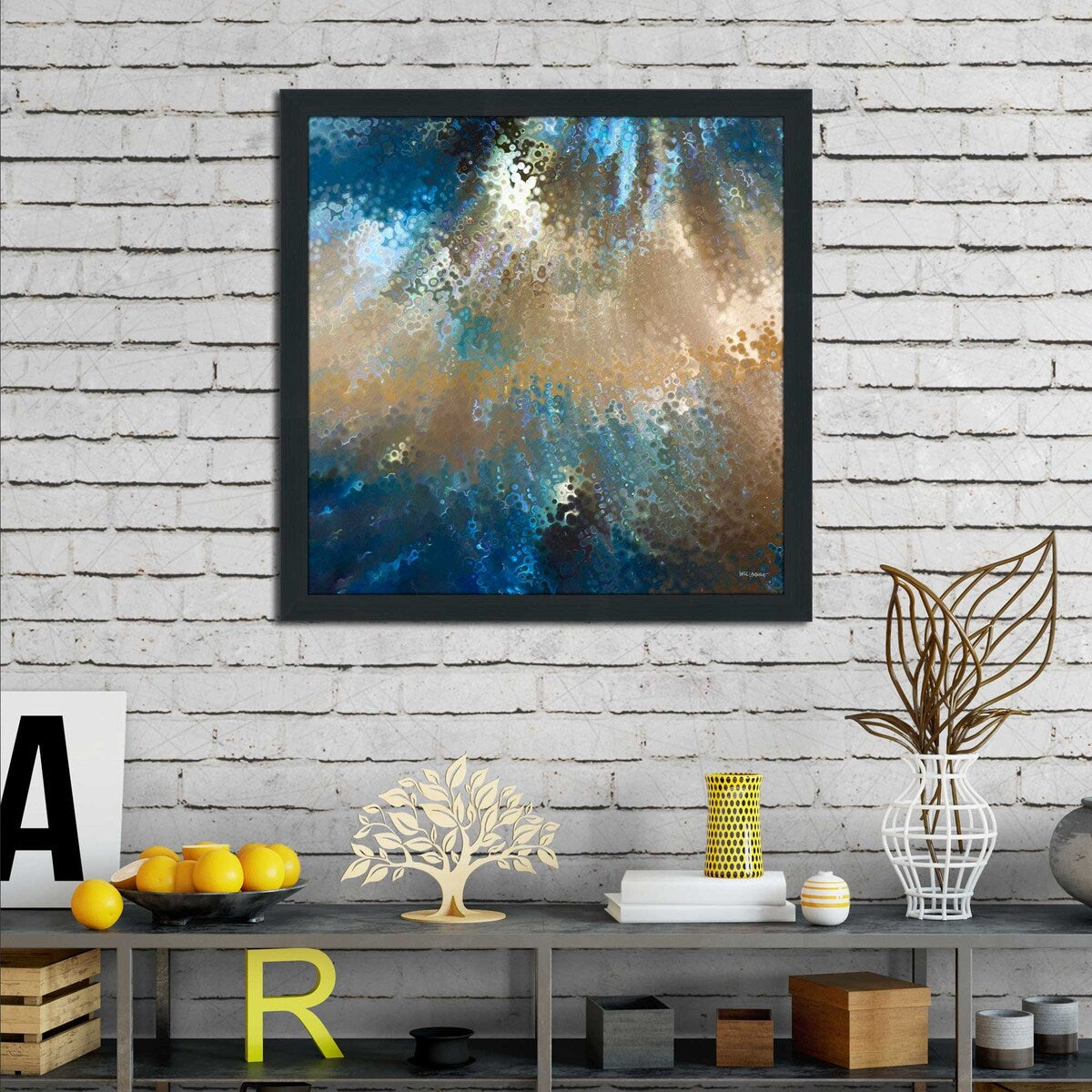 2 Timothy 1:7 Be Fearless by Mark Lawrence - Inspirational Bible Verse Acrylic Wall Art - Perfect for Home, Office & Church Decor