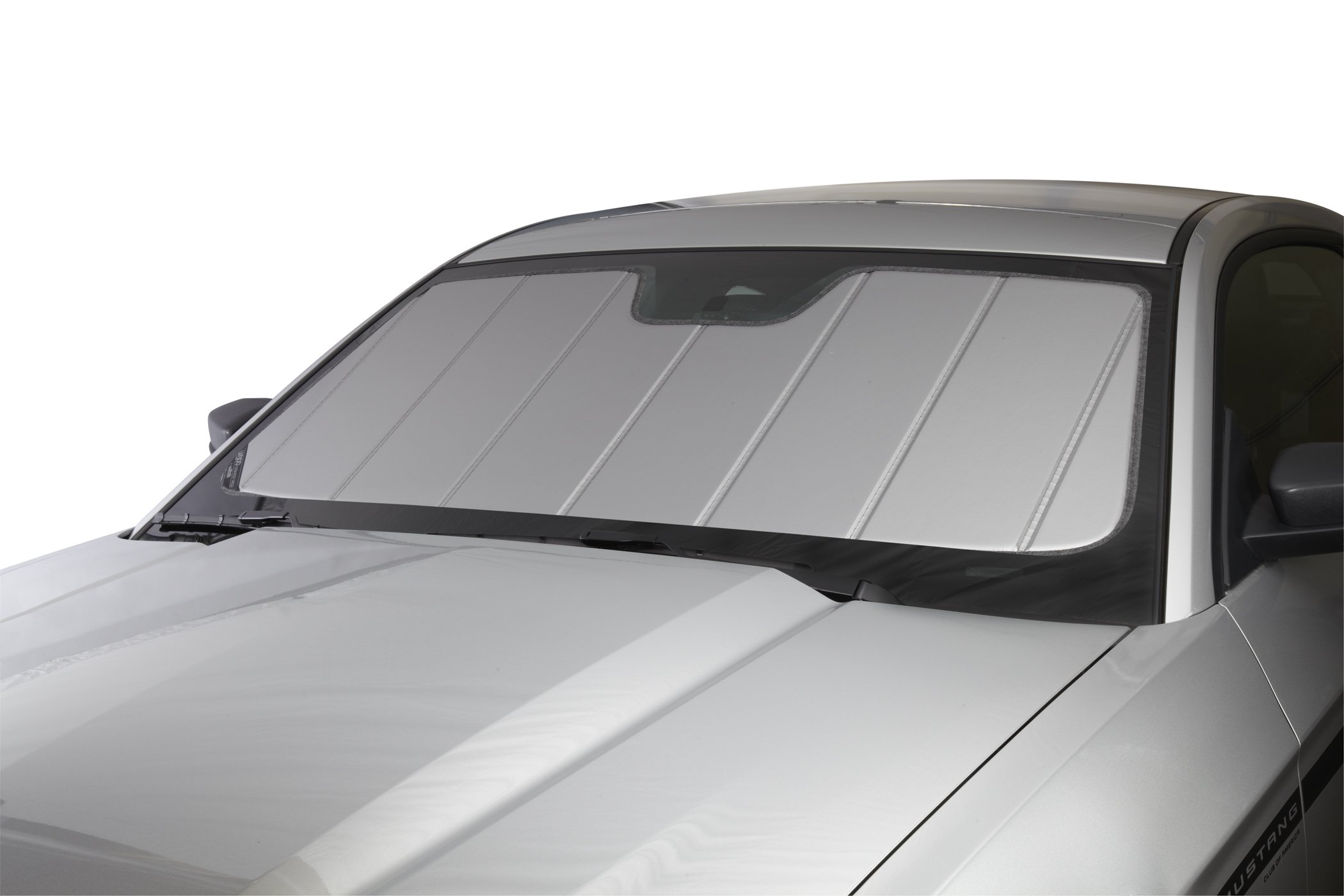 Covercraft UVS100 Custom Sunscreen for 2020-2025 Toyota Highlander | UV Protection & Heat Shield | Silver Reflective Car Sun Shade | Perfect for Road Trips & Parking in Direct Sunlight