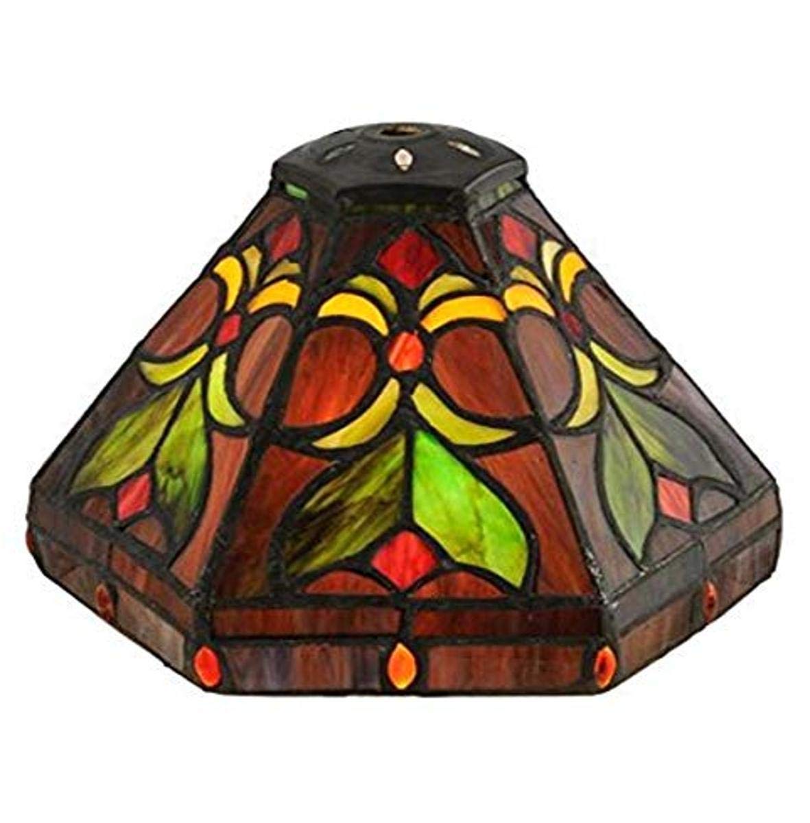 Meyda Tiffany 127102 Stained Glass Table Lamp - 7.5