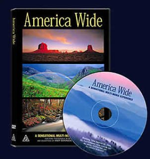 America Wide - Ken Duncan's Stunning Landscape Photography DVD | Perfect for Nature Lovers & Home Decor Inspiration