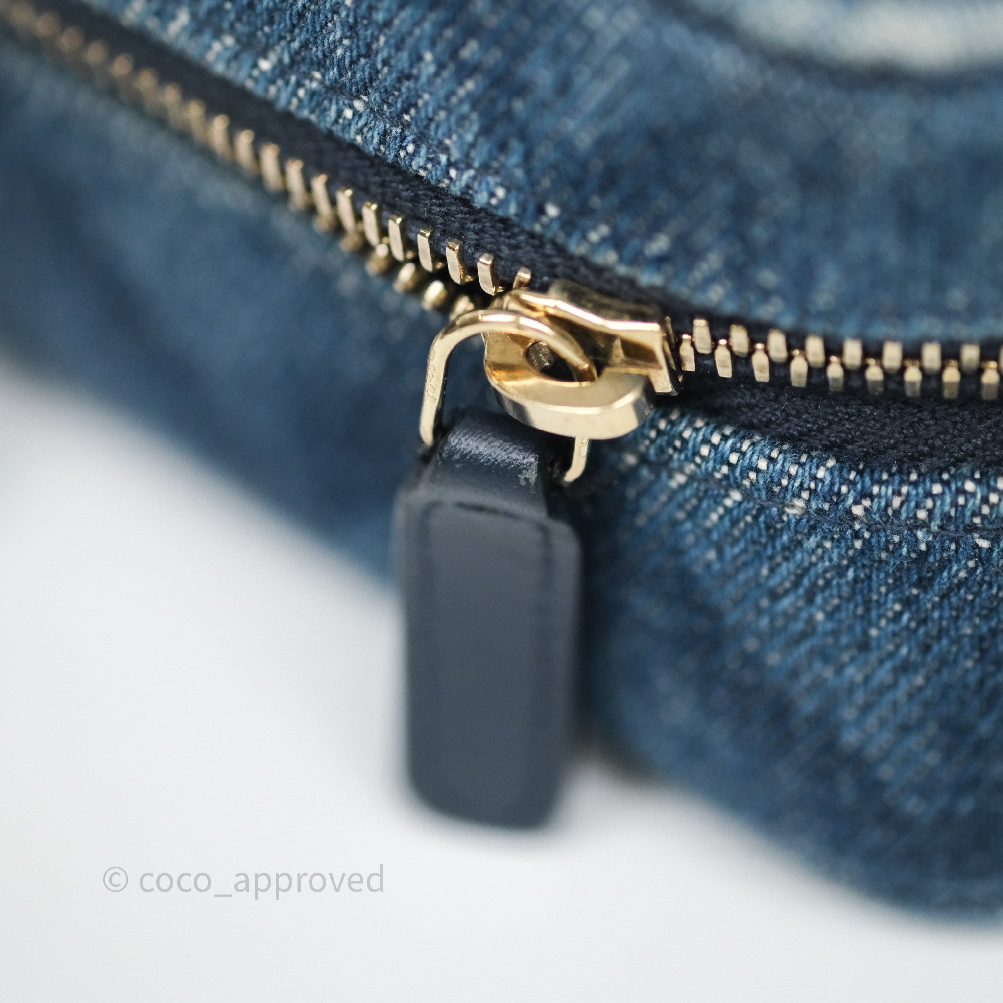 Chanel Quilted Denim Camera Bag with Gold Hardware - Perfect for Everyday Use & Special Occasions
