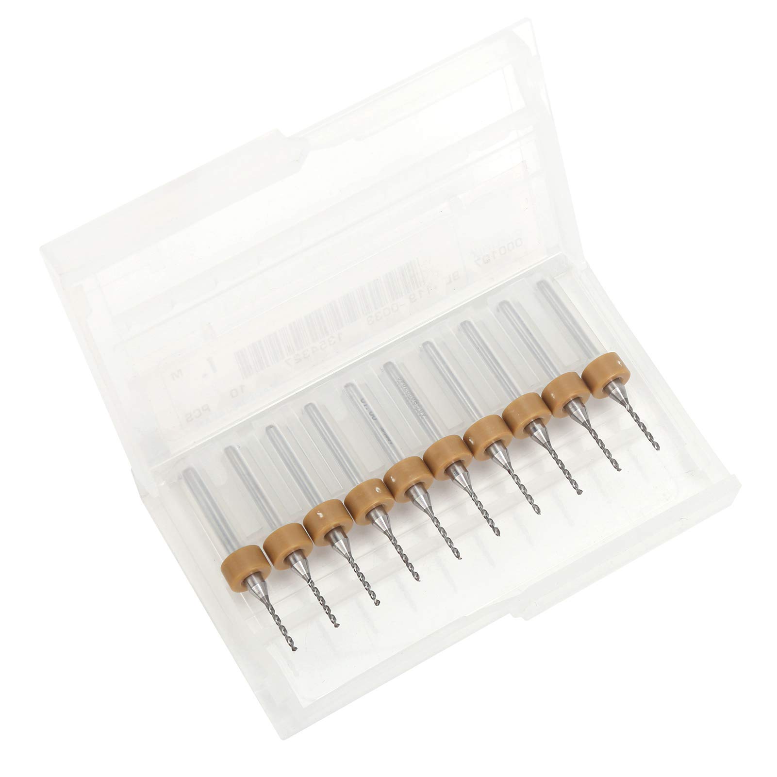 10Pcs Tungsten Carbide Printer Nozzle Cleaning Drill Bits - Durable Clog Cleaner Accessories for 3D Printers & Inkjet Printers - Perfect for Unclogging and Maintenance