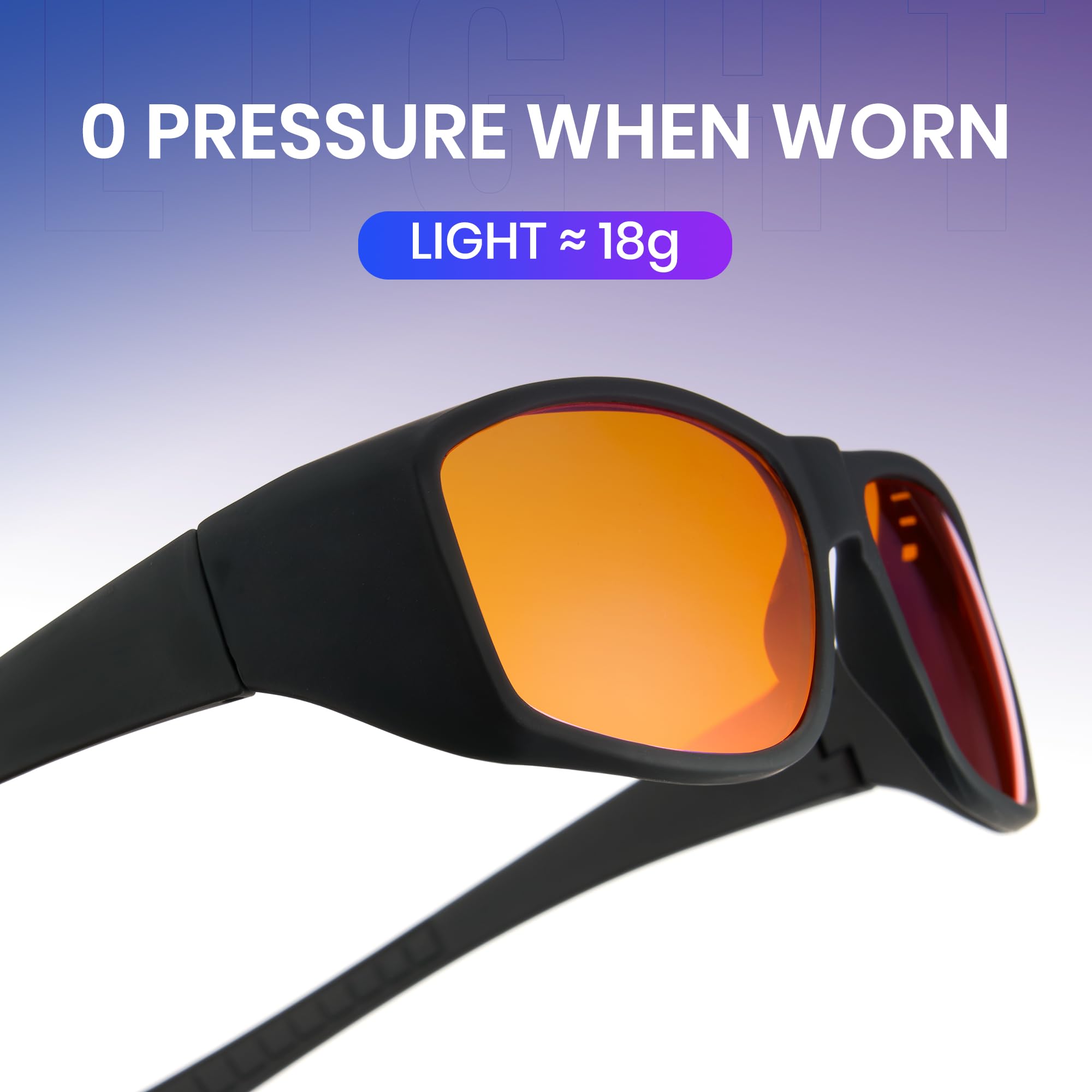 Cyxus Blue Light Blocking Glasses for Men & Women - Anti Eye Strain Computer Glasses, Gaming Glasses, Screen Protection (Model 8180) - Perfect for Office Work, Online Classes & Late-Night Gaming