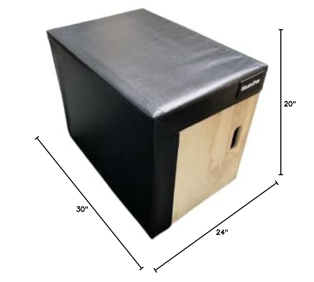 Premium Foam-Padded Plyometric Box Cover - USA Made (30