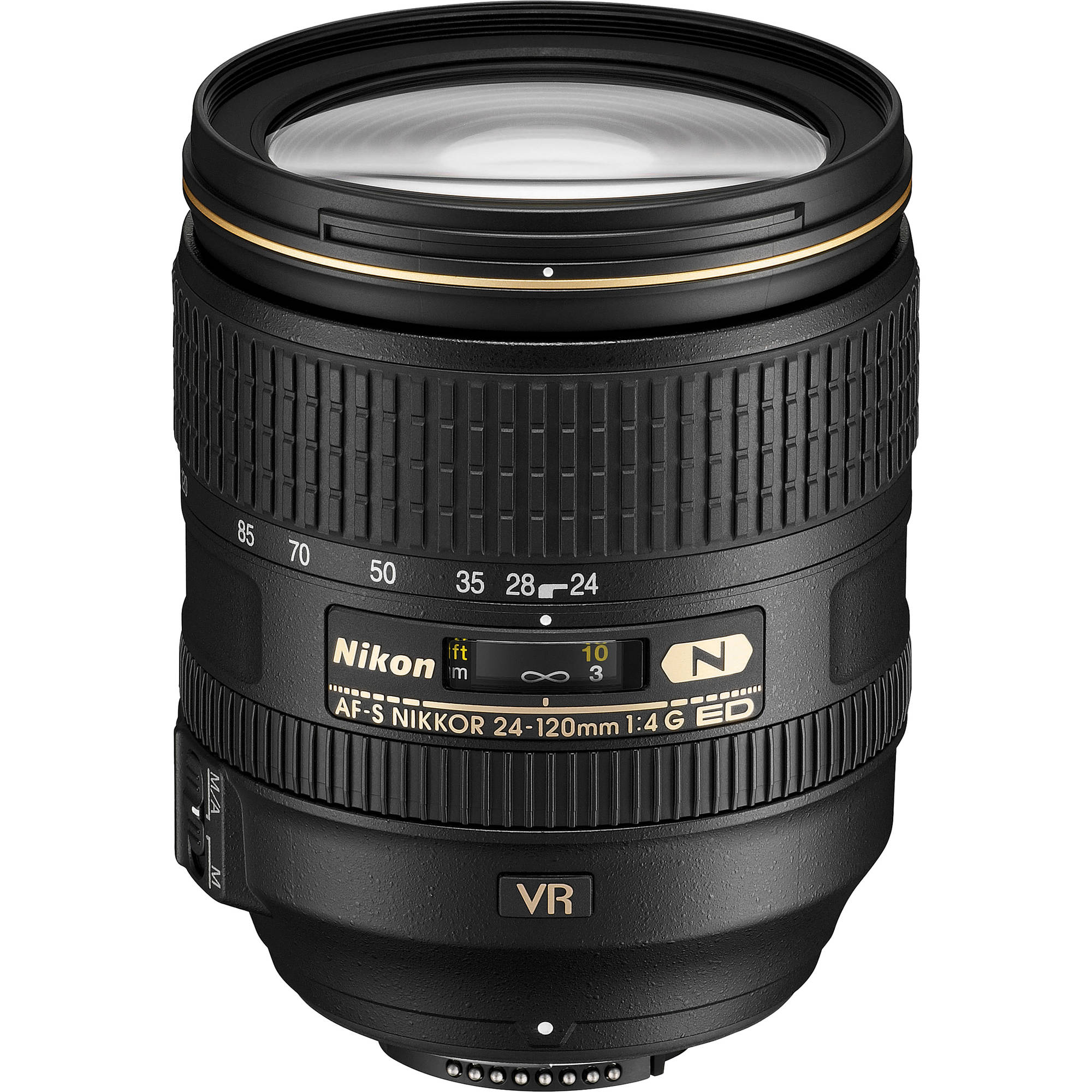 Nikon AF-S NIKKOR 24-120mm f/4G ED VR Zoom Lens for DSLR Cameras - Professional FX Full Frame Photography, Travel & Portrait Shooting