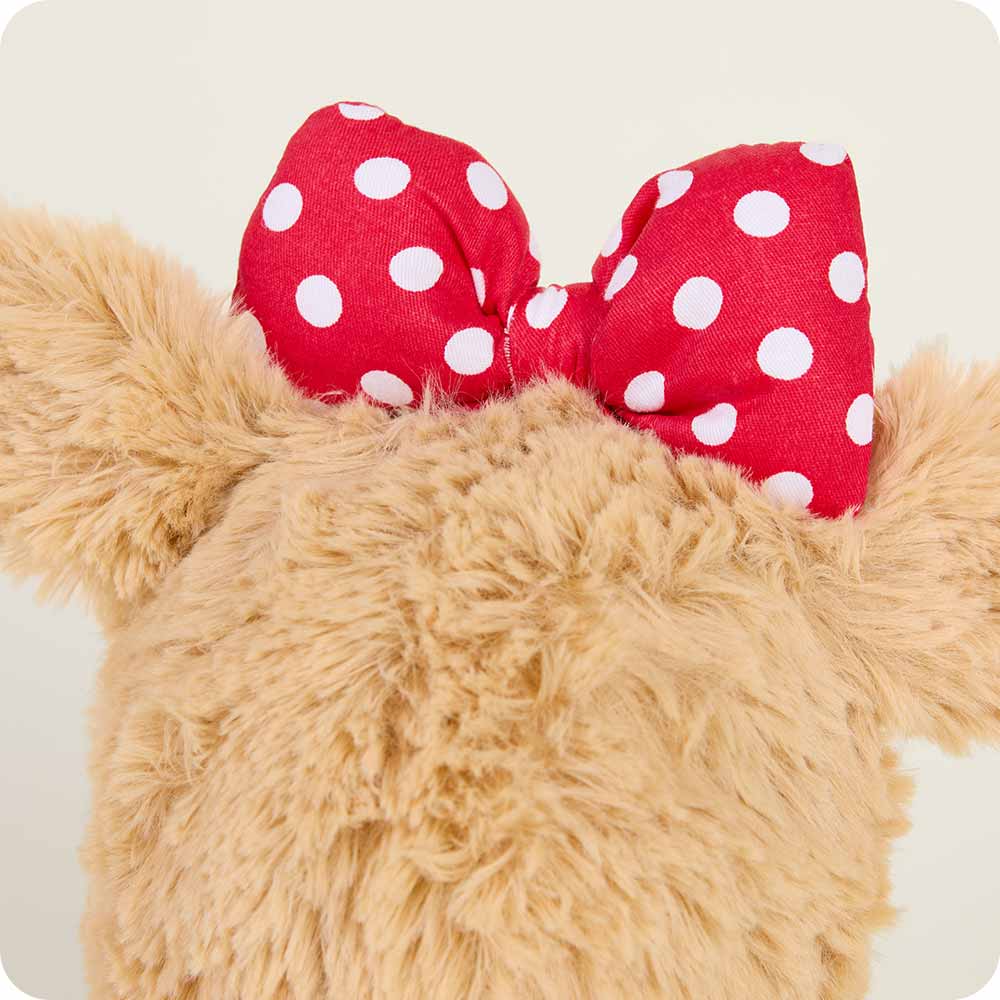 Clarice Warmies Microwaveable Heating Plush Toy - Soft & Cozy for Stress Relief, Pain Relief & Comfort - Perfect for Kids, Adults & Pets - Use for Relaxation, Sleep Aid & Cold Weather Warmth