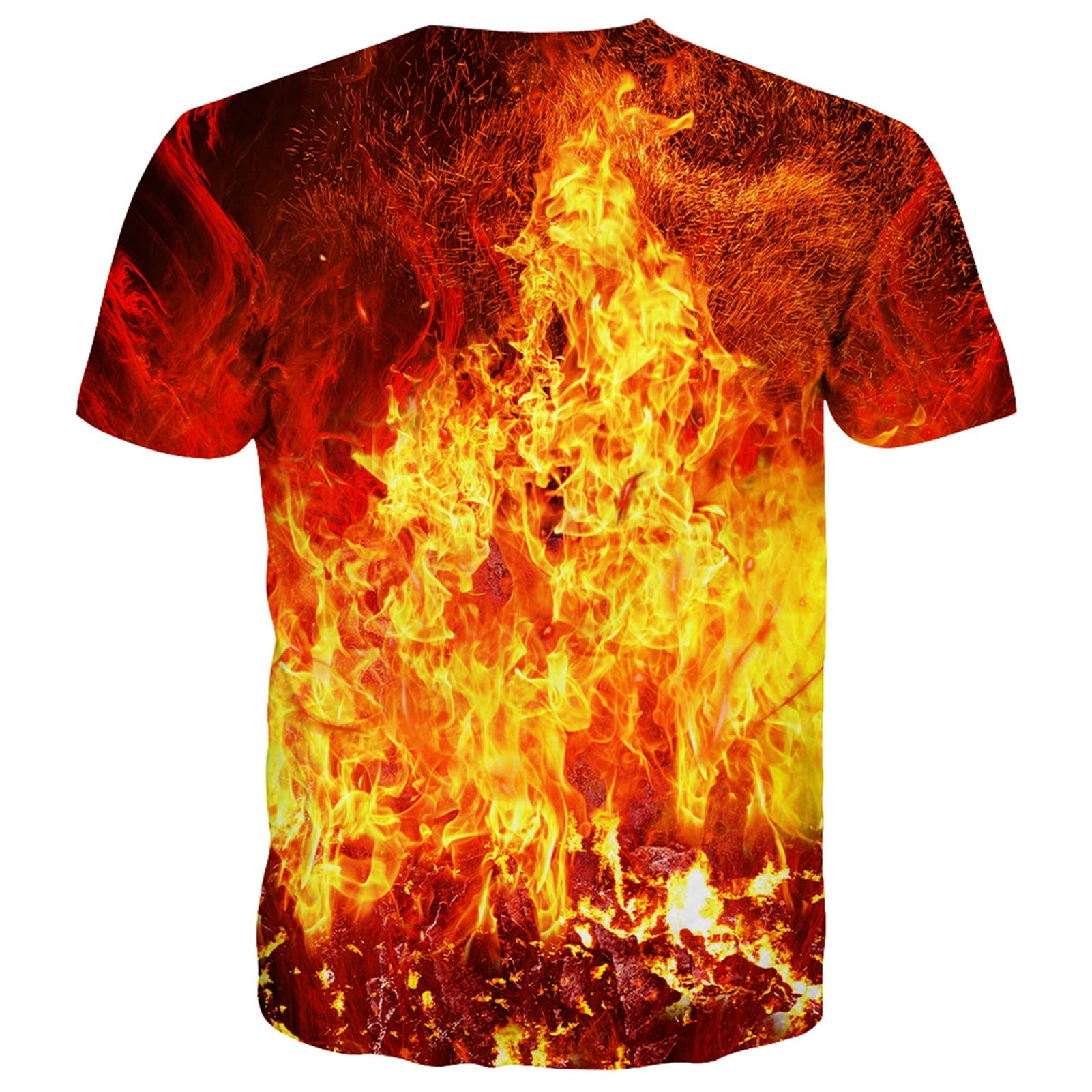 Yasswete Unisex 3D Printed Graphic T-Shirts - Short Sleeve Casual Tops for Men & Women - Perfect for Streetwear, Parties, and Everyday Fashion