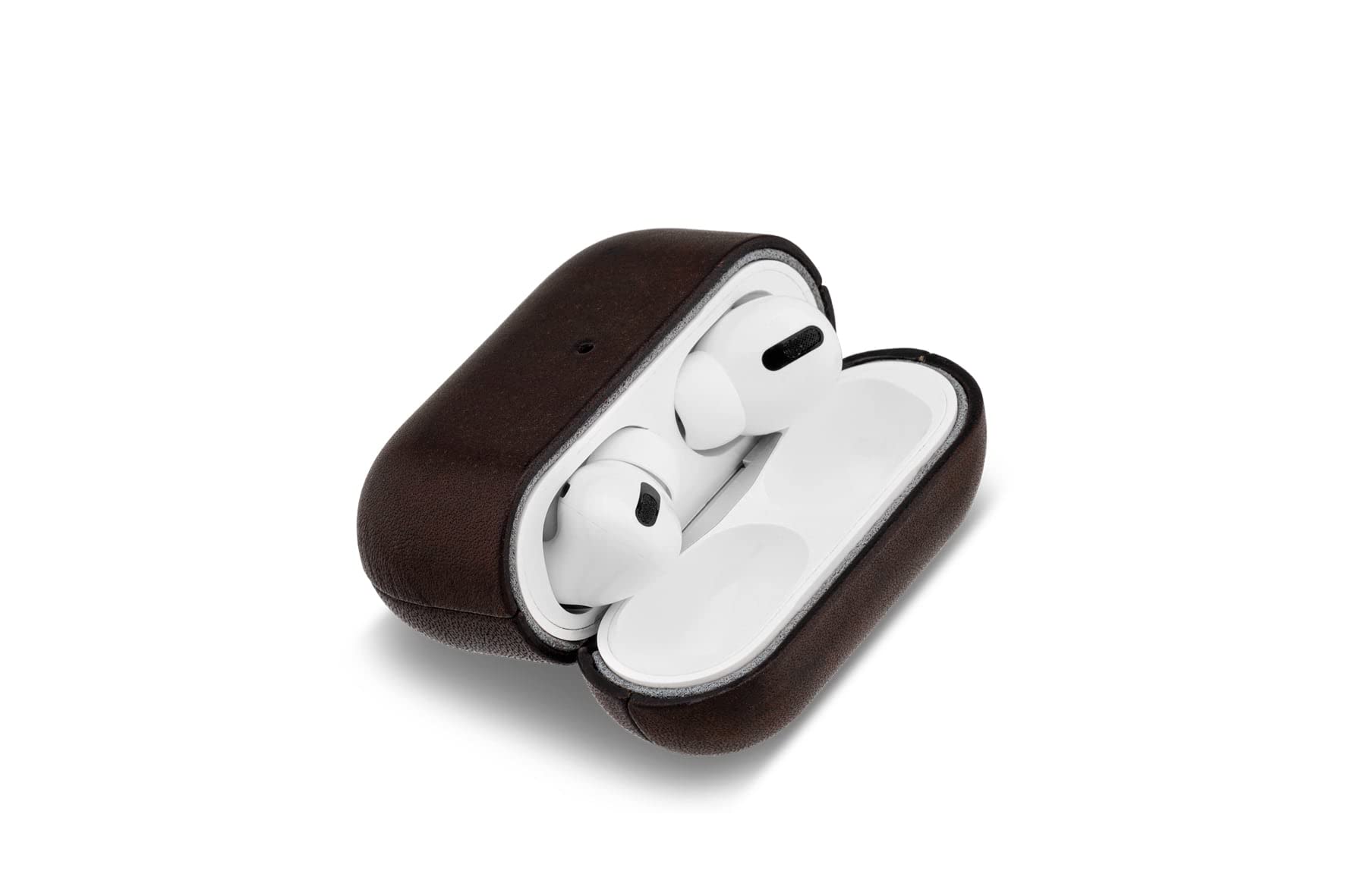 Premium Leather AirPods Pro Case - Handmade in Germany for Travel & Daily Use