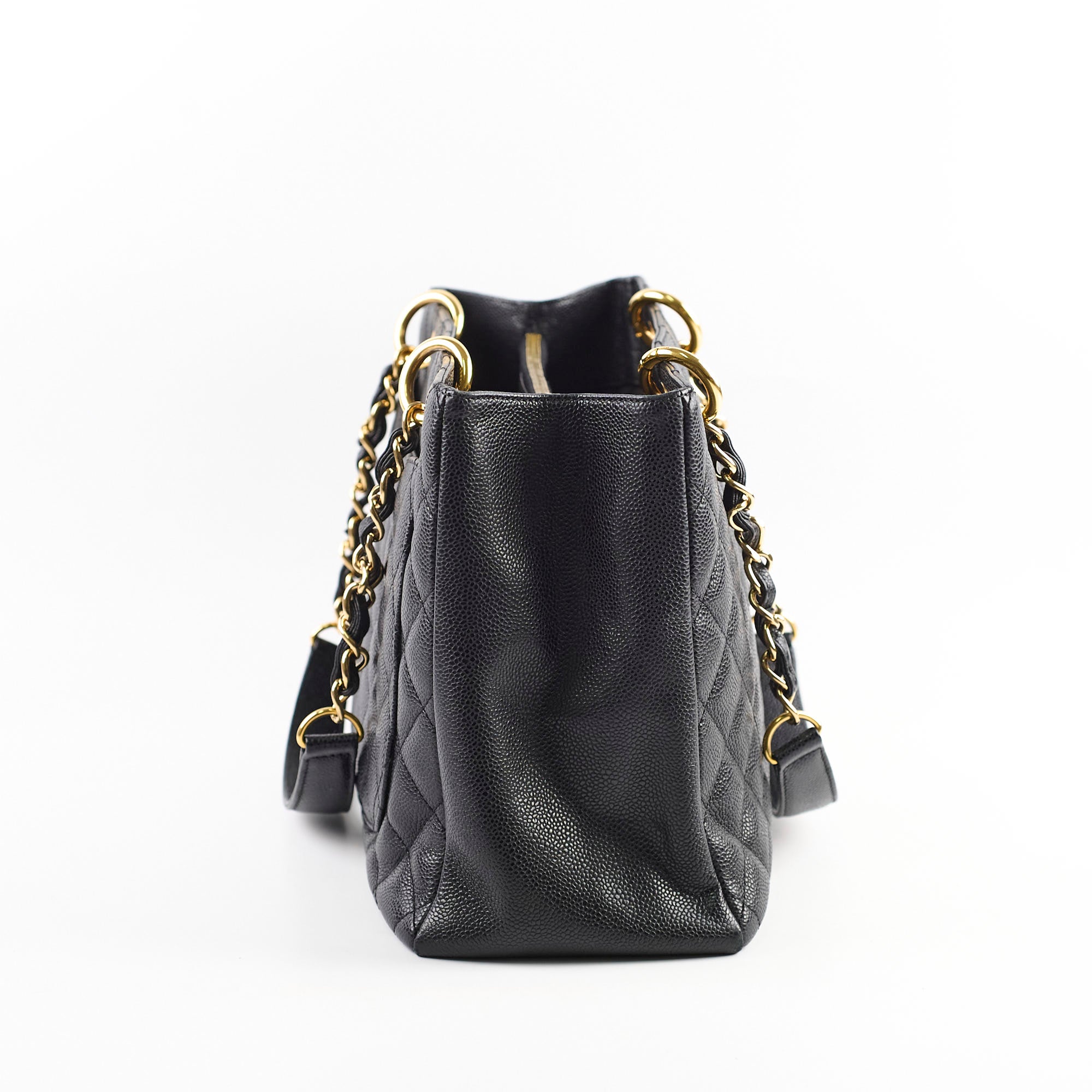 Chanel Caviar Leather Grand Shopping Tote GST Handbag in Black - Luxury Designer Tote Bag for Women, Perfect for Work, Travel & Everyday Use