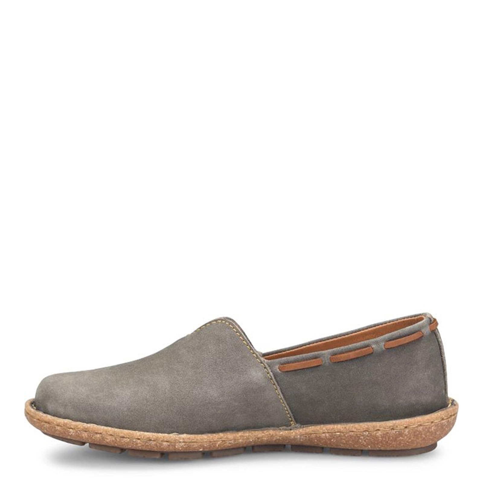 BORN Women's Naya Leather Slip-On Boat Shoes - Comfortable Loafers for Casual Wear, Work & Travel