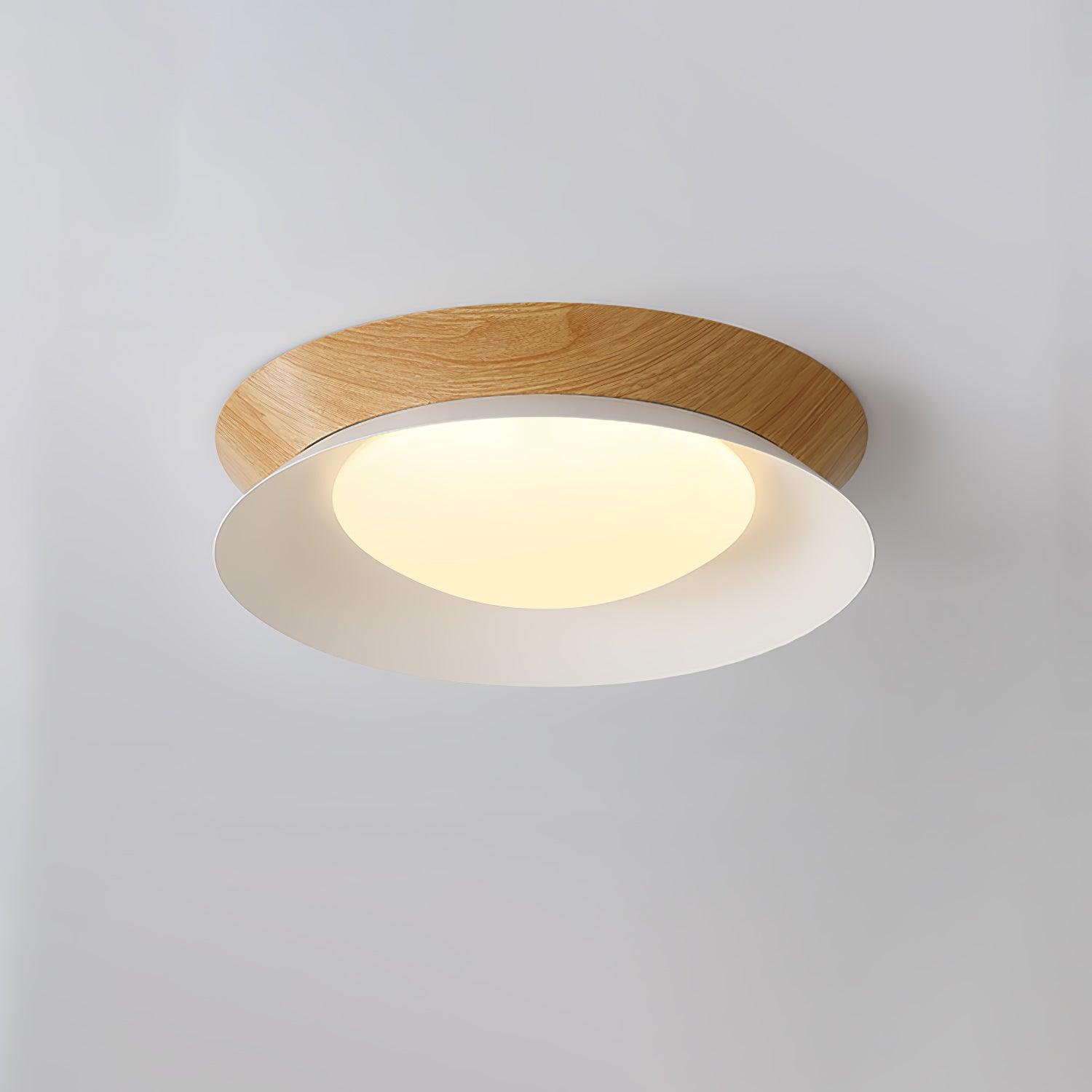 Nature wood grain & White
