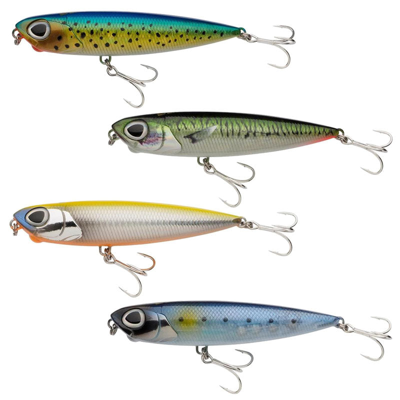 Berkley Dex Mullet Walker Topwater Fishing Lure - Saltwater & Freshwater Surface Lure for Bass, Trout, and Redfish - Perfect for Inshore and Offshore Fishing