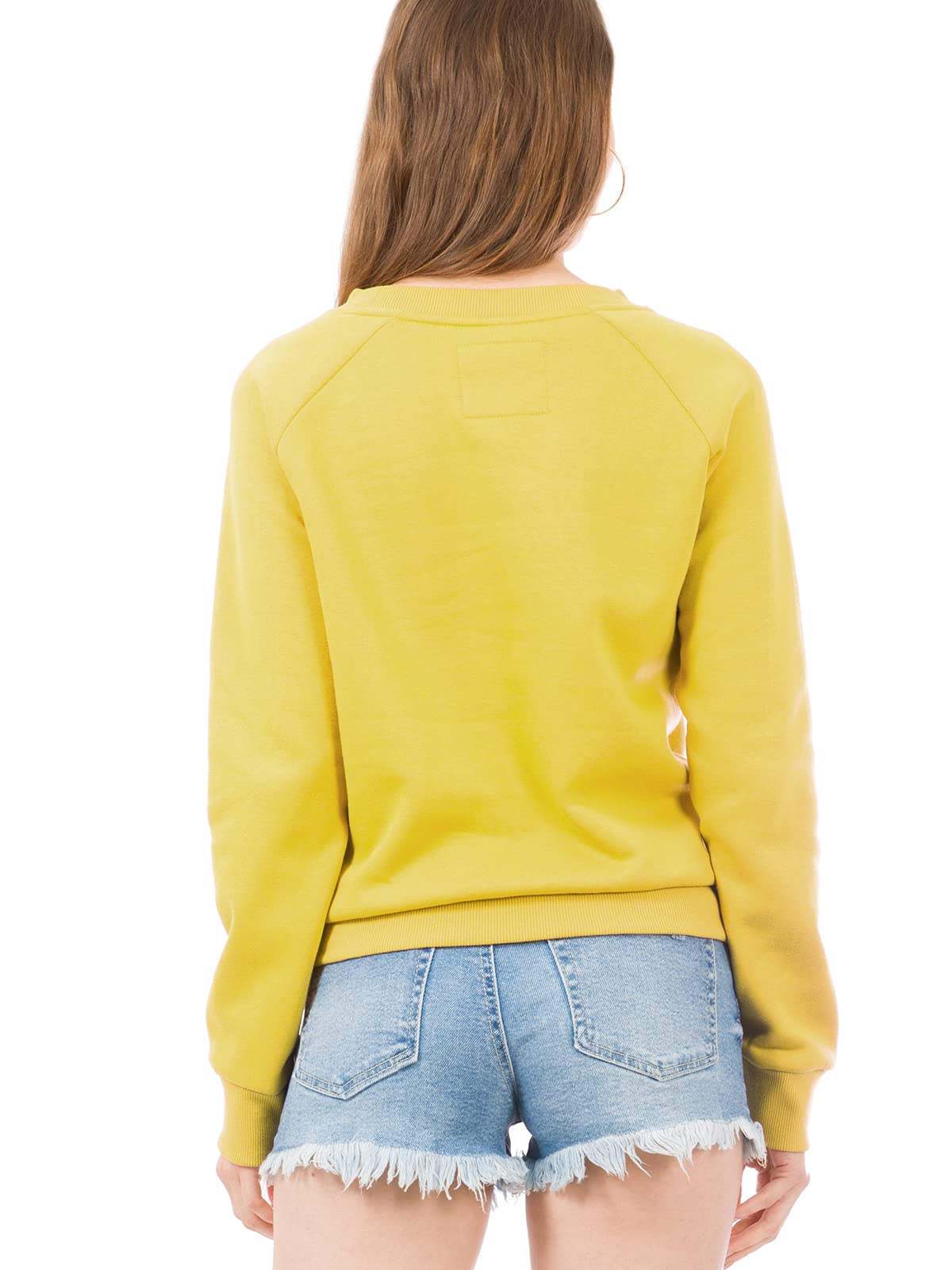 Olivia Women's Soft Fleece Pullover Sweatshirt - Comfortable Crewneck Fall Top for Casual Wear, Lounge & Outdoor Activities