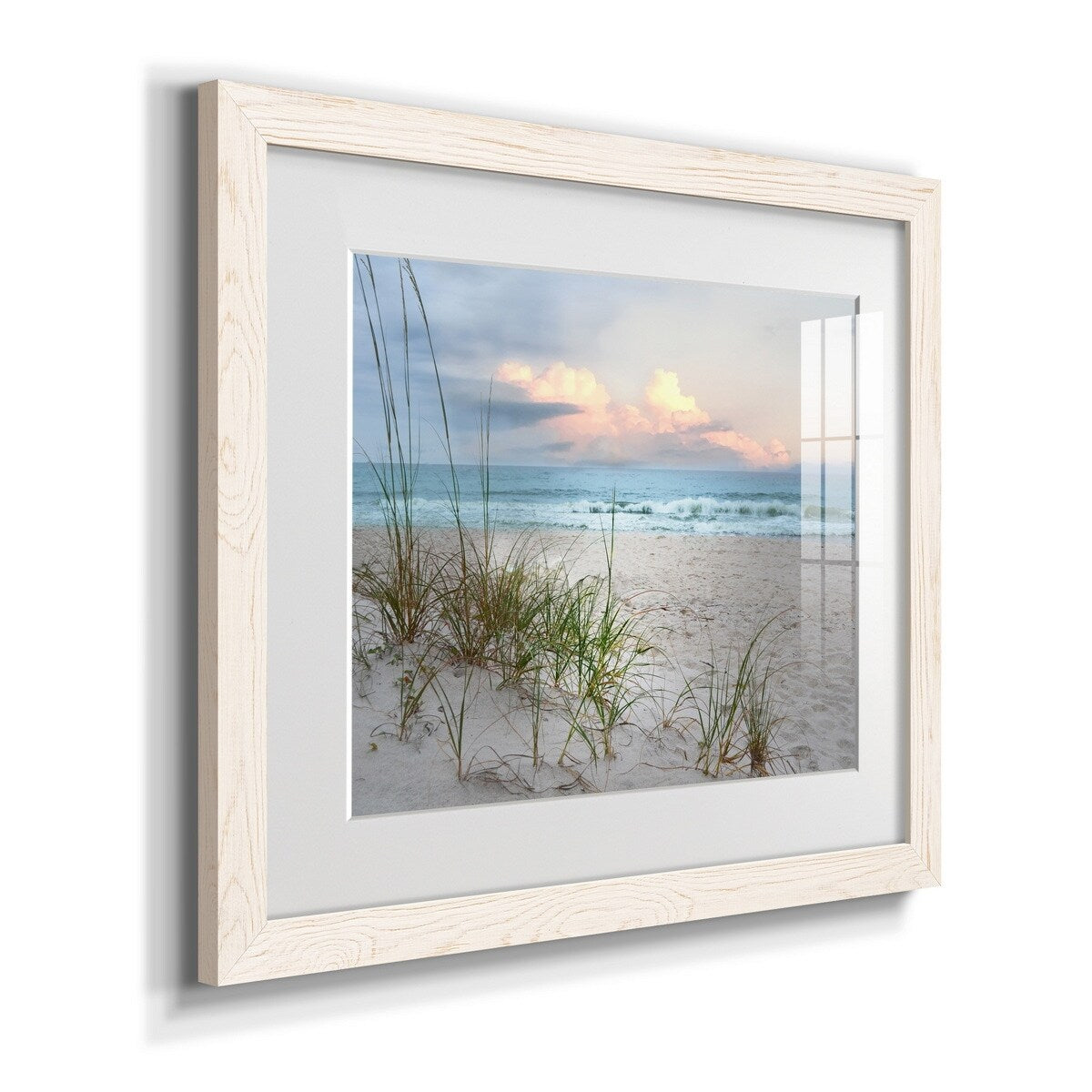 Premium Framed Beach Driftwood Wall Art - Coastal Decor for Living Room, Bedroom & Office - Nature Inspired Home Decoration