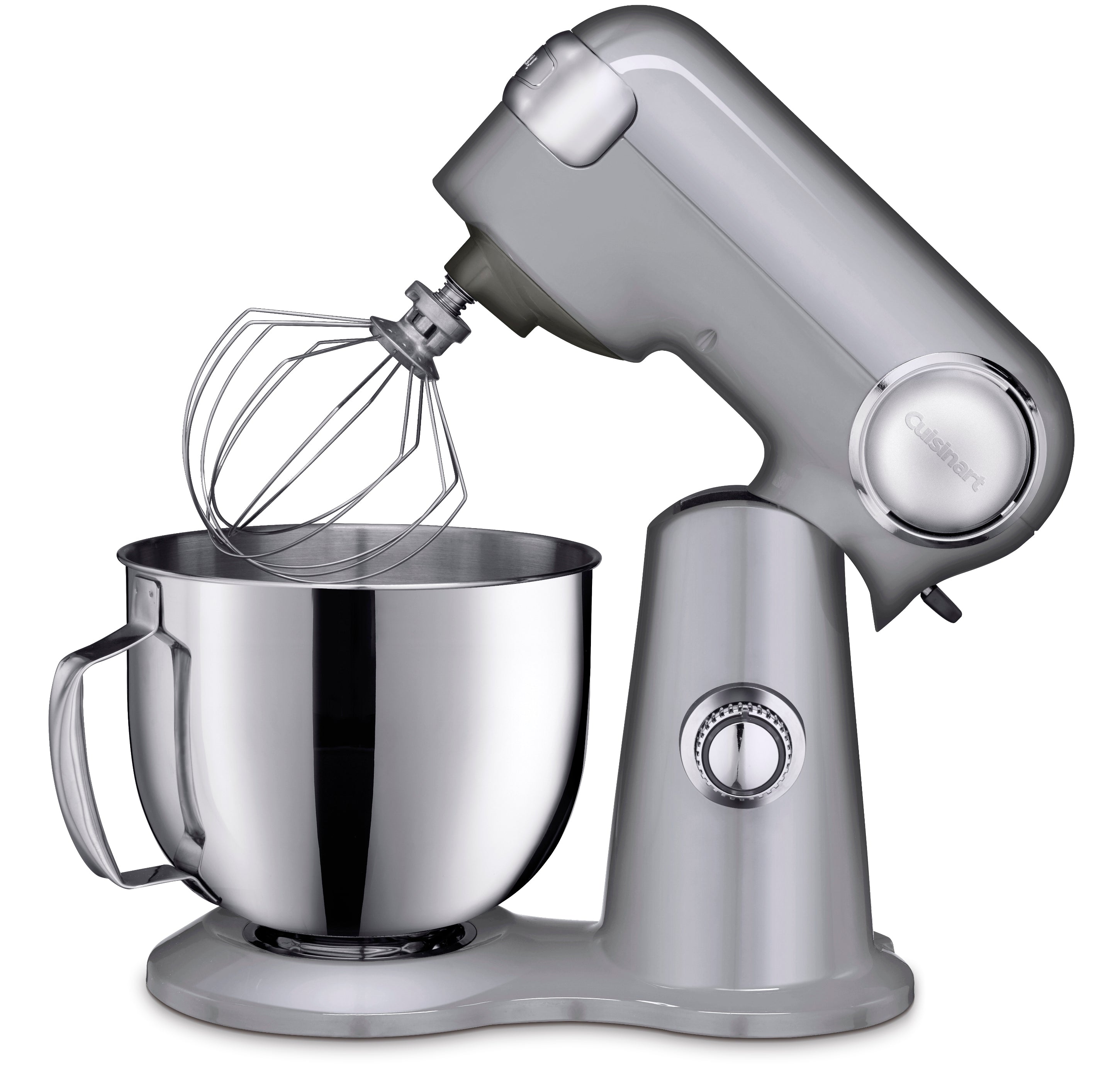 Cuisinart SM-50BCHK Stand Mixer - 5.5 Qt. Kitchen Mixer with Dough Hook, Flat Beater & Wire Whip - Perfect for Baking Bread, Cookies, Cakes & More - Ideal for Home Bakers & Professional Chefs