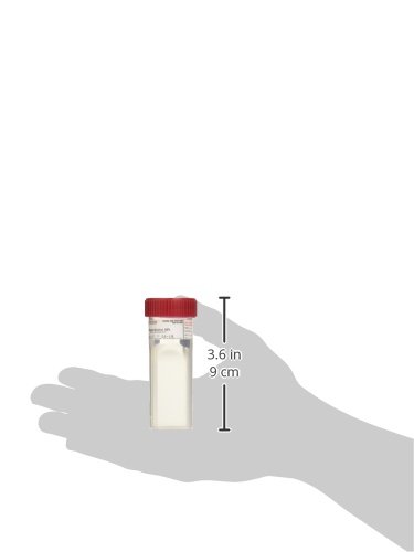 308-5500-R8K Pap-Fix Plus Pap Jar with Red Cap, 100-Pack Prefilled with Ethyl Alcohol - Ideal for Medical Labs, Pathology Specimen Preservation & Histology Sample Storage