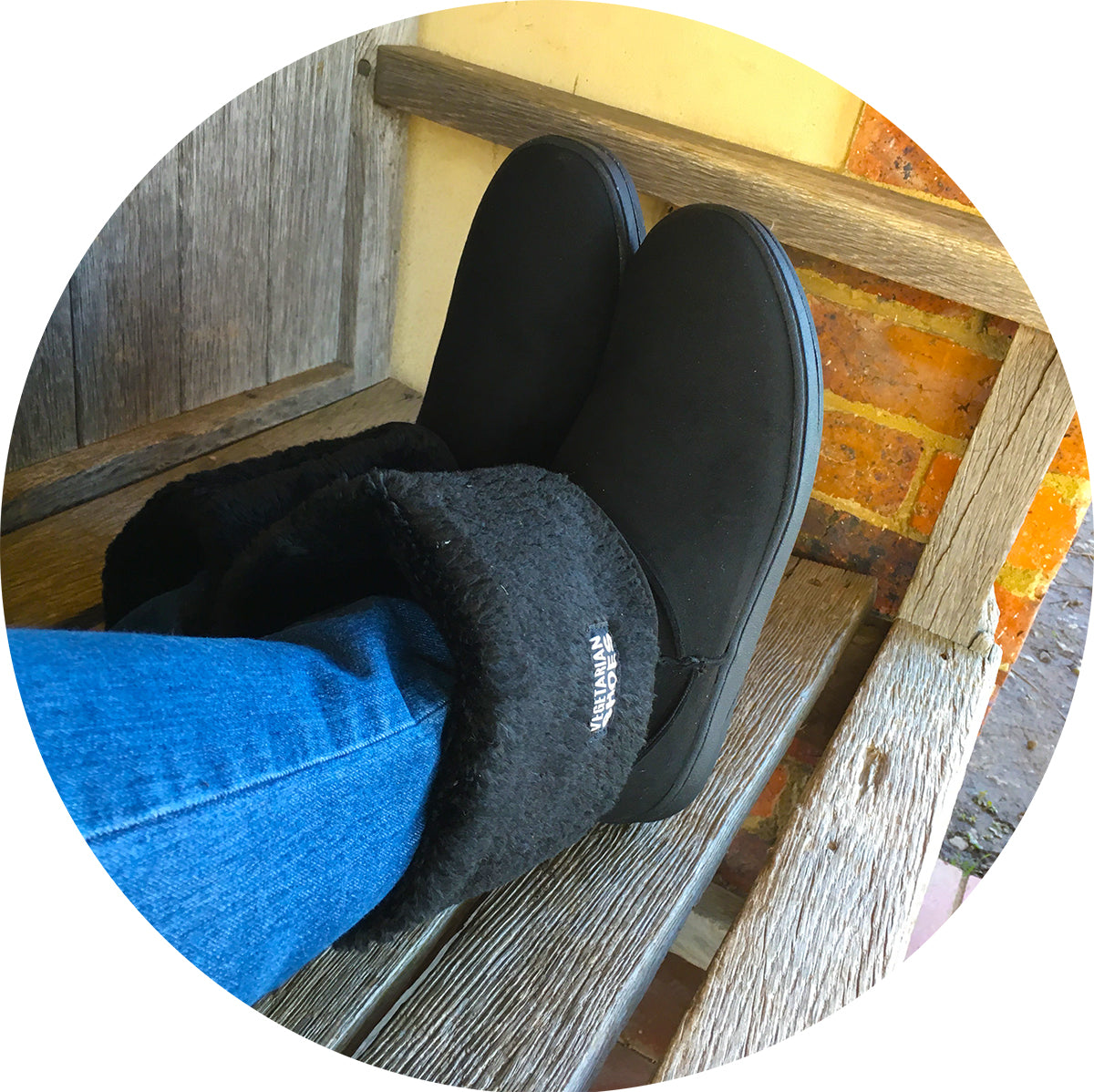 Vegan Leather Black Snug Boots - Comfortable & Stylish for Women & Men - Perfect for Winter, Hiking & Casual Wear