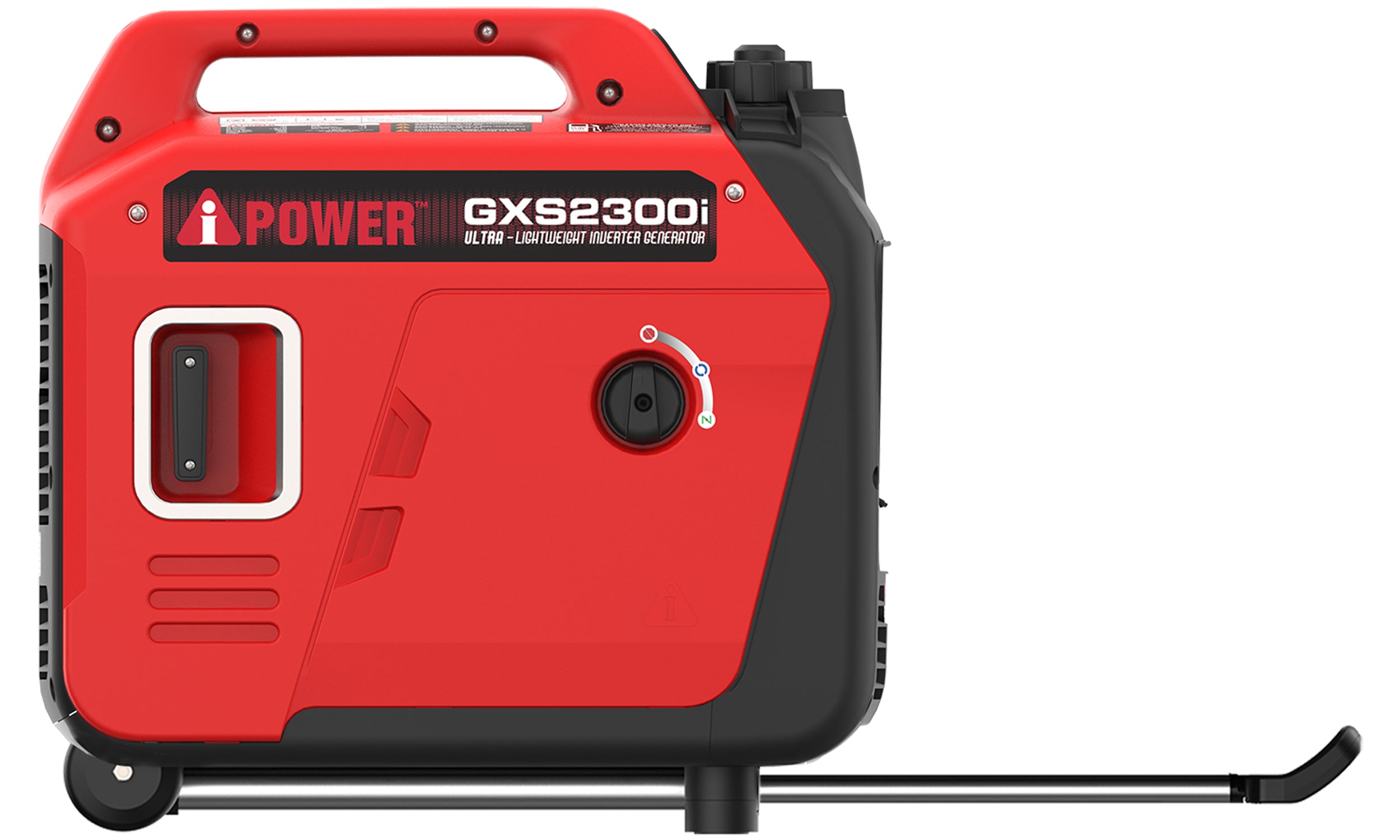 iPower GXS2300i 1800W/2300W Portable Inverter Generator - Gas Powered, Low THD, CO Alert - Perfect for Camping, RV Trips & Emergency Power Backup
