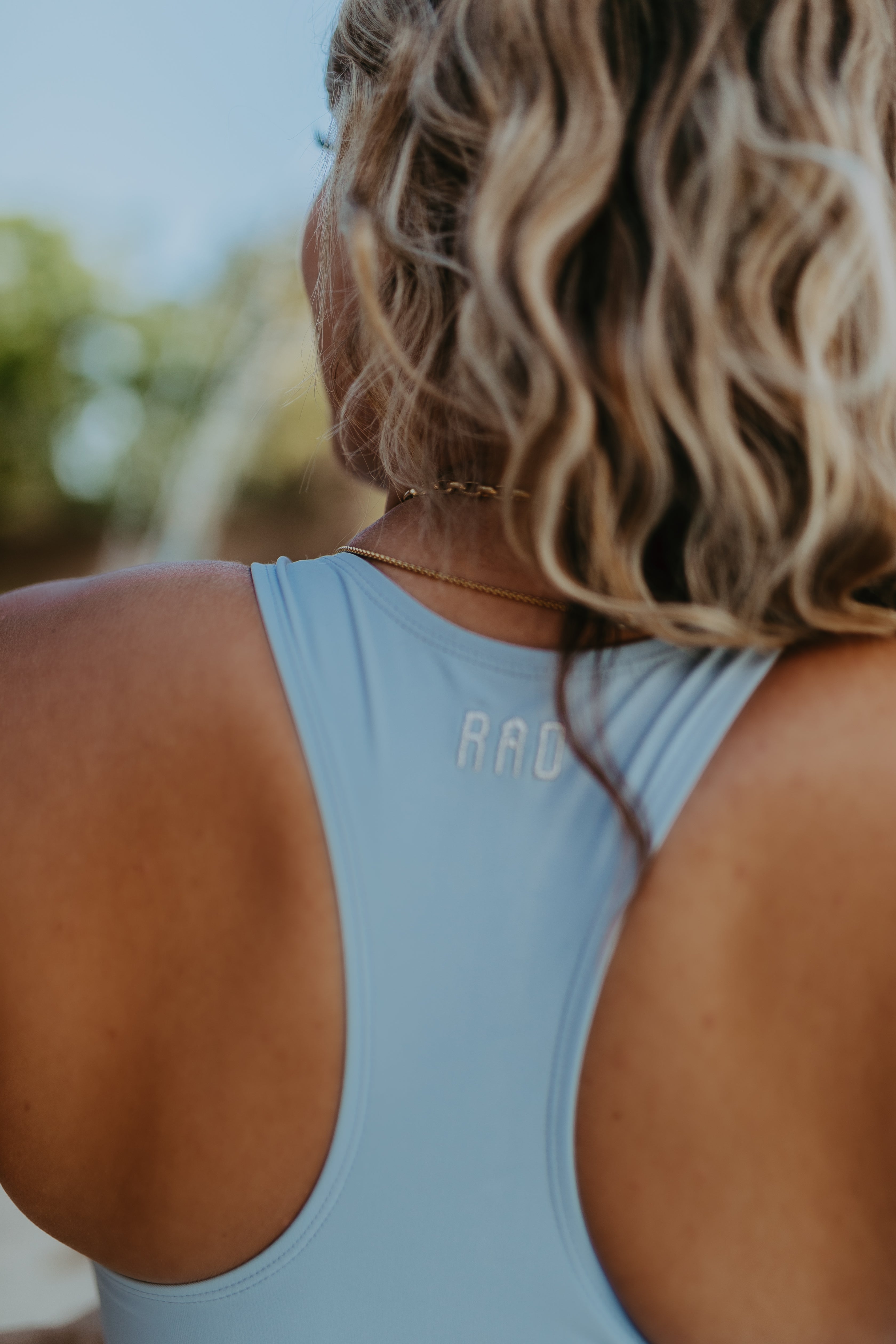 Bella Twilight Blue Zipper One Piece Swimsuit for Women - Sexy High Waisted Bathing Suit with Side Ties - Perfect for Beach Vacation, Pool Party & Summer Swimwear