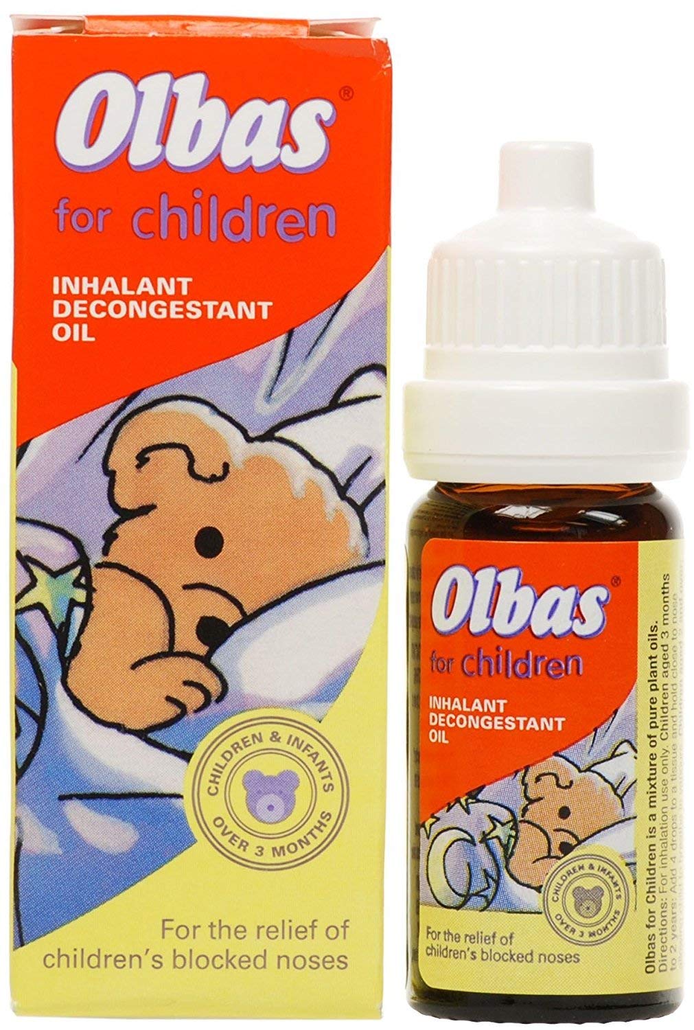 Olbas Oil for Kids - Natural Relief for Cold & Congestion - Safe & Effective for Children's Cough & Nasal Congestion - Perfect for Nighttime & Travel Use