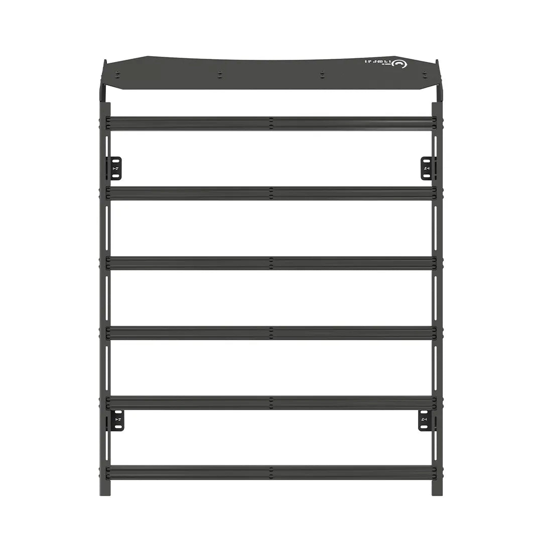 2024 Toyota Tacoma Cab Roof Rack - Heavy Duty Powder Coated Black Pro Roof Rack for Pickup Trucks | Perfect for Camping, Kayaking & Outdoor Adventures