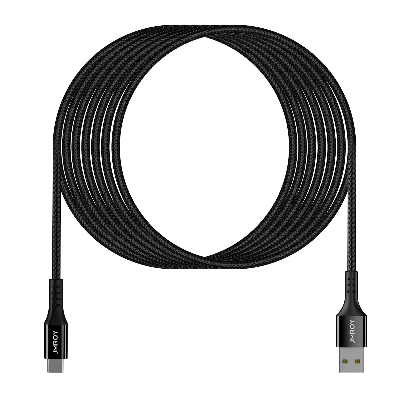5M Extra Long USB C to USB A Fast Charging Cable 3.1A - Compatible with PS5/Xbox Series S Controller, Samsung Galaxy S10/S9/S8 Plus, LG V50/V40/G8/G7 & Other Type C Devices - Perfect for Gaming, Home & Office Charging