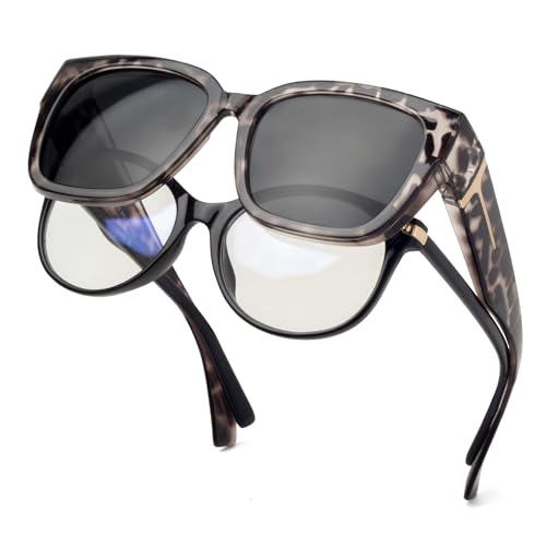Grey Leopard Frame/Grey Lens