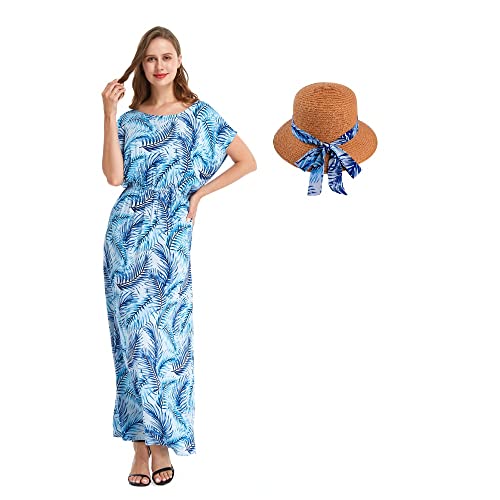 Simply Blue Leaf + Hat