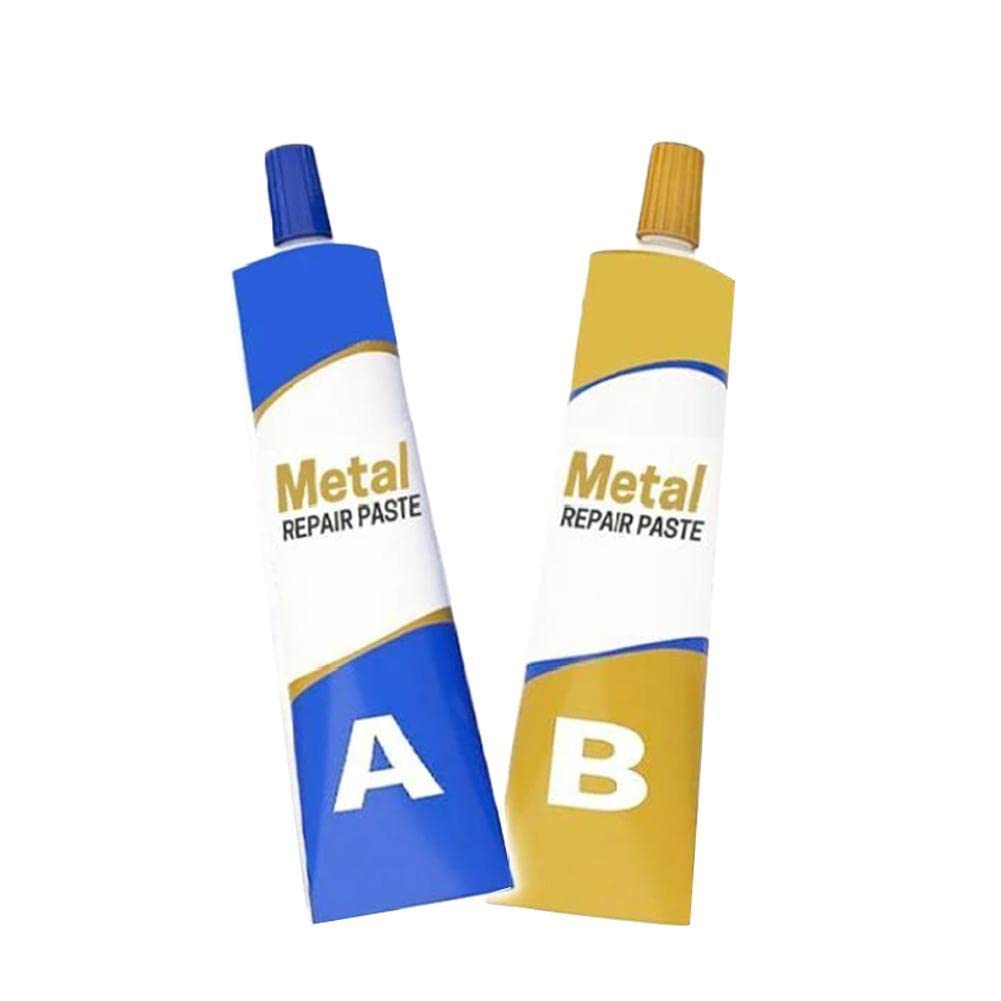 Madames Metal Repair Gel Set - 2 Tubes Quick Dry Metal Welding Paste for Iron, Stainless Steel & Cast Iron | Strong Adhesive for Home Repairs, Automotive Fixes & DIY Projects
