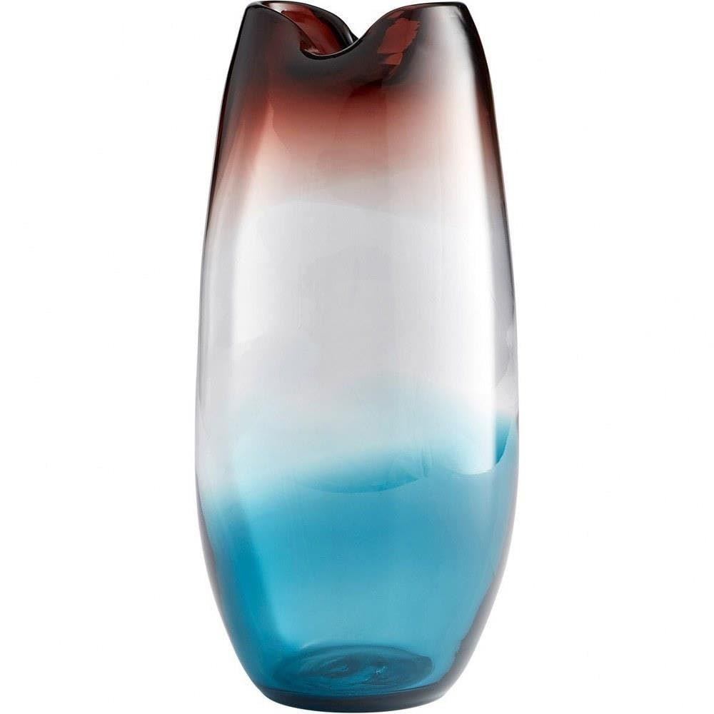 Cyan Design 10441 Purple Glass Vase & Planter - Elegant Home Decor for Flowers, Centerpieces & Indoor Plants