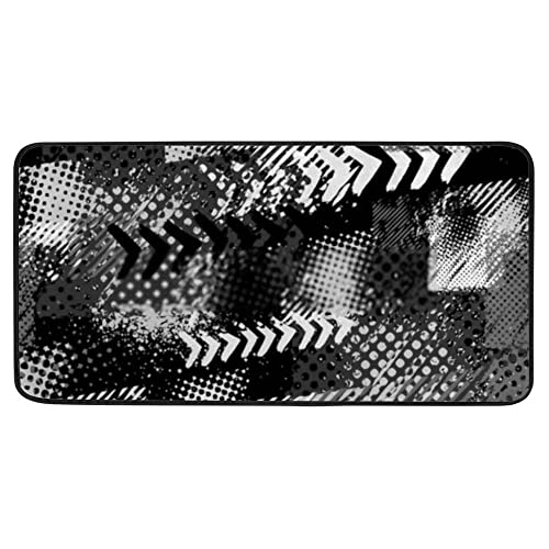 Abstract Geometric Elements Black