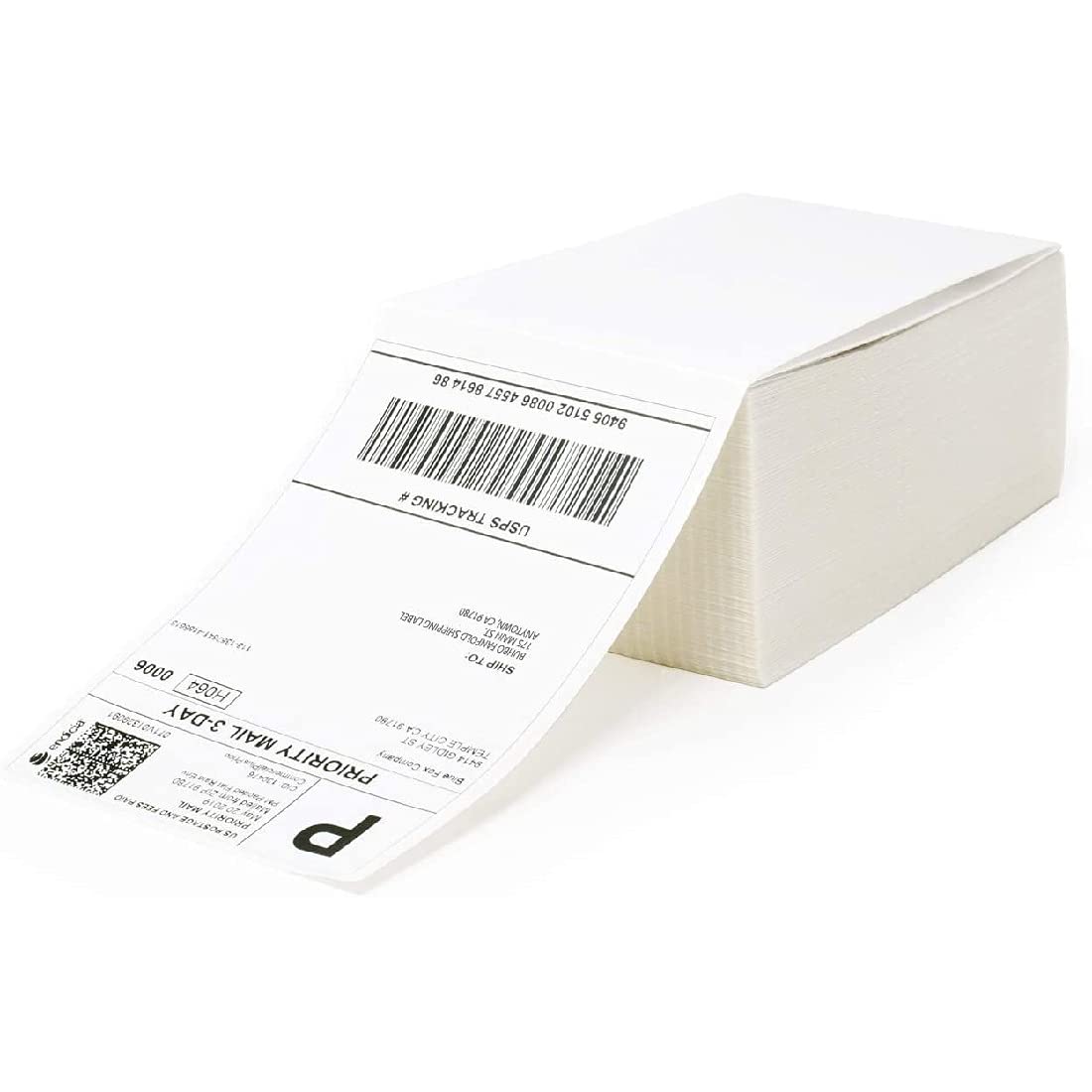 Thermal Shipping Labels 4x6 Inches - 1000 Self-Adhesive Labels (2 Packs) for FedEx, USPS, UPS, DHL - Compatible with Rollo, Zebra, Phomemo & Thermal Printers - Strong Permanent Adhesive for Office & Warehouse Use - Perfect for Ecommerce, Amazon FBA & Package Shipping