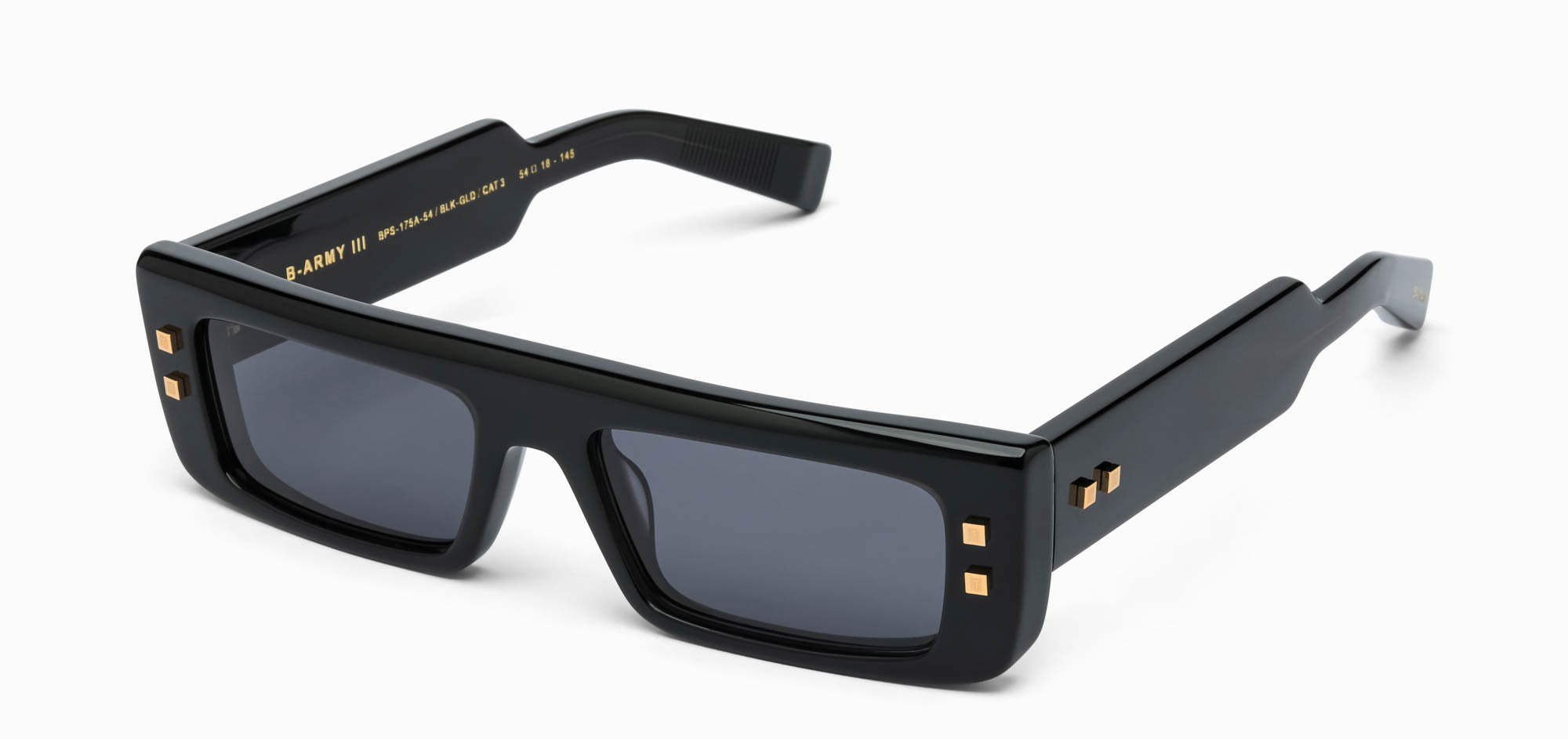Balmain B Army III BPS175 Unisex Sunglasses - Luxury Designer Shades for Men & Women - Perfect for Outdoor, Travel & Fashion