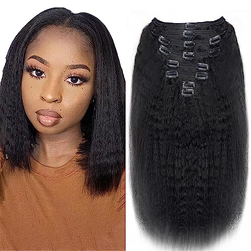 Natural Black Kinky Straight